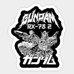 Gundam metal Sticker